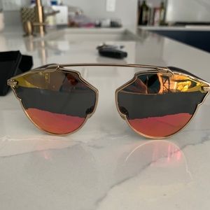 Dior multi colored aviators